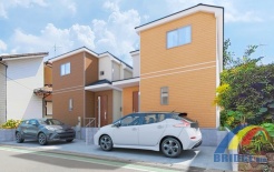 駐車1台可能で、陽光溢れる閑静な住環境の邸宅です。
収納面も豊富で、リビング収納、ホール収納、全居室収納完備で利便性に長けた設計です。
是非、千葉市内で新築一戸建てをお探しの方はお気軽にお問い合わせください。
お待ちしております。
外観パース