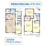 用途に合わせて使いやすい間取です
