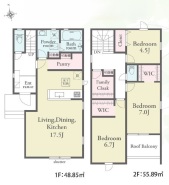 4号棟間取り図です。