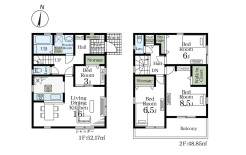 用途に合わせて使いやすい間取です