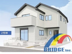 2号棟 駐車2台可能で、収納スペースがたっぷりのお住まいです。
また開放的でおしゃれな空間を演出する折り上げ天井設計。
生活施設も徒歩圏内に揃う利便性の高い立地です。
是非、我孫子市内内覧ご希望の方は是非、お気軽にお問い合わせください。
社員一同、心よりお待ちしております。
※外観イメージパース