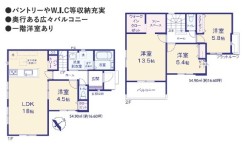 用途に合わせて使いやすい間取です