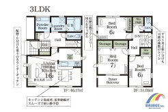用途に合わせて使いやすい間取です