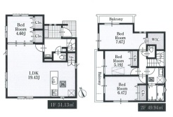 用途に合わせて使いやすい間取です。