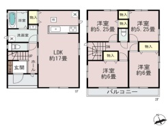 A号棟 間取り図