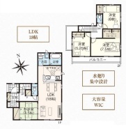 用途に合わせて使いやすい間取です