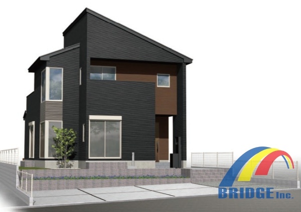 深夜対応可能 松ケ丘町・回遊動線と開放感の吹抜けのある邸宅・