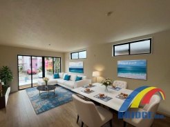 明るい雰囲気で落ち着く空間
以下同社同等仕様施工例