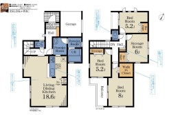 用途に合わせて使いやすい間取です