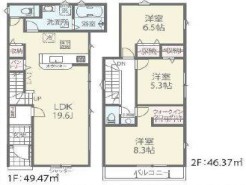 用途に合わせて使いやすい間取です