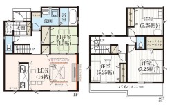 3号棟 用途に合わせて使いやすい間取です