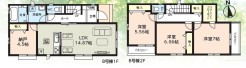 用途に合わせて使いやすい間取です