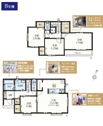 B号棟 用途に合わせて使いやすい間取です