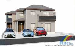 B号棟 駐車2台可能で、小学校まで歩いて10分とお子様がいる世帯には安心できる立地。
広々4LDKの間取りで1階に約4.5帖の洋室付きで使いやすい設計になっています。
是非、柏市内で新築一戸建てをお探しの方はお気軽にお問い合わせください。
お待ちしております。
外観 完成予想パース