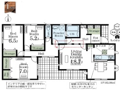 用途に合わせて使いやすい間取です
