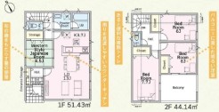 1号棟 用途に合わせて使いやすい間取です