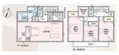 4号棟 用途に合わせて使いやすい間取です