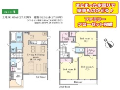 用途に合わせて使いやすい間取です
