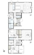 【No.2】間取図
用途に合わせて使いやすい間取です