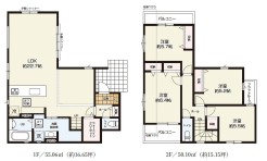 用途に合わせて使いやすい間取です