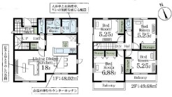 用途に合わせて使いやすい間取です