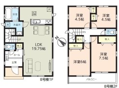用途に合わせて使いやすい間取です