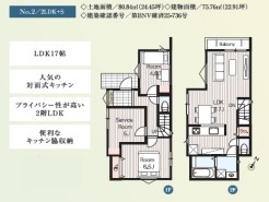 2号棟 用途に合わせて使いやすい間取です