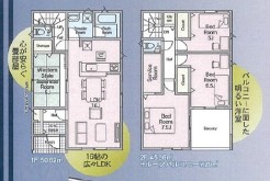 【1号棟】間取図
用途に合わせて使いやすい間取です