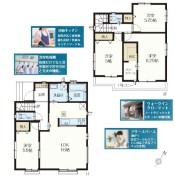 【A号棟】間取図
用途に合わせて使いやすい間取です
