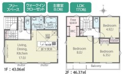 用途に合わせて使いやすい間取です
