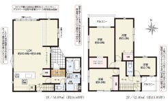 用途に合わせて使いやすい間取です