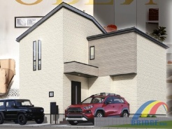 駐車2台可能で、スーパー、コンビニまで徒歩5分で利便性の高い好立地。
SIC,WIC、パントリー完備で収納スペースたっぷり♪
是非、川口市内で新築一戸建をお探しの方はお気軽にお問い合わせ下さい。
お待ちしております。
※外観イメージパース