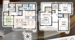 用途に合わせて使いやすい間取です