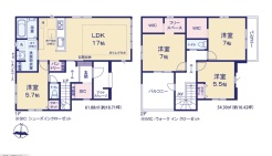 用途に合わせて使いやすい間取です