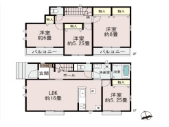 A号棟 間取り図