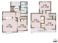 A号棟 間取り図