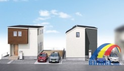 1号棟 駐車3台可能で、広々前面道路で車の出入りもゆったりです。
嬉しい大型パントリー完備、キッチン用品その他食品等のストック保管にとっても便利です。
また全室南向きの明るいお住まい。
是非、成田市内で新築一戸建てをお探しの方はお気軽にお問い合わせ下さい。
お待ちしております。