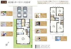 用途に合わせて使いやすい間取です