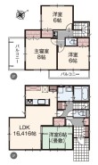 用途に合わせて使いやすい間取です