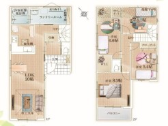 用途に合わせて使いやすい間取です