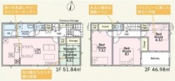 1号棟 用途に合わせて使いやすい間取です