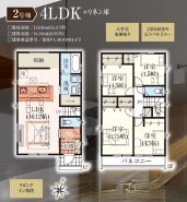 用途に合わせて使いやすい間取です
